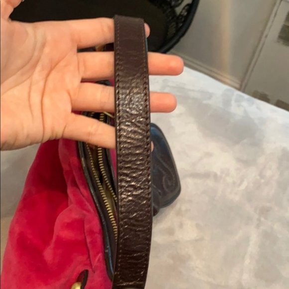 Vintage Y2K Juicy Couture Barrel Baguette Handbag - Picture 6 of 8